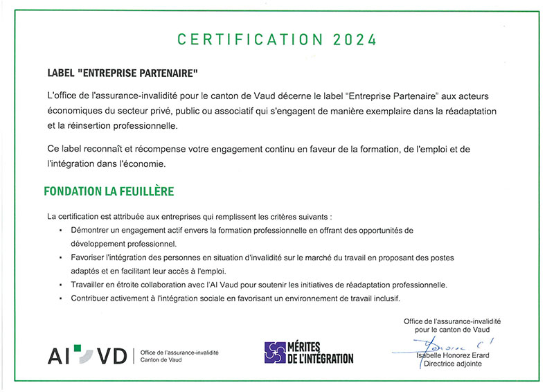 Entreprise Partenaire AI